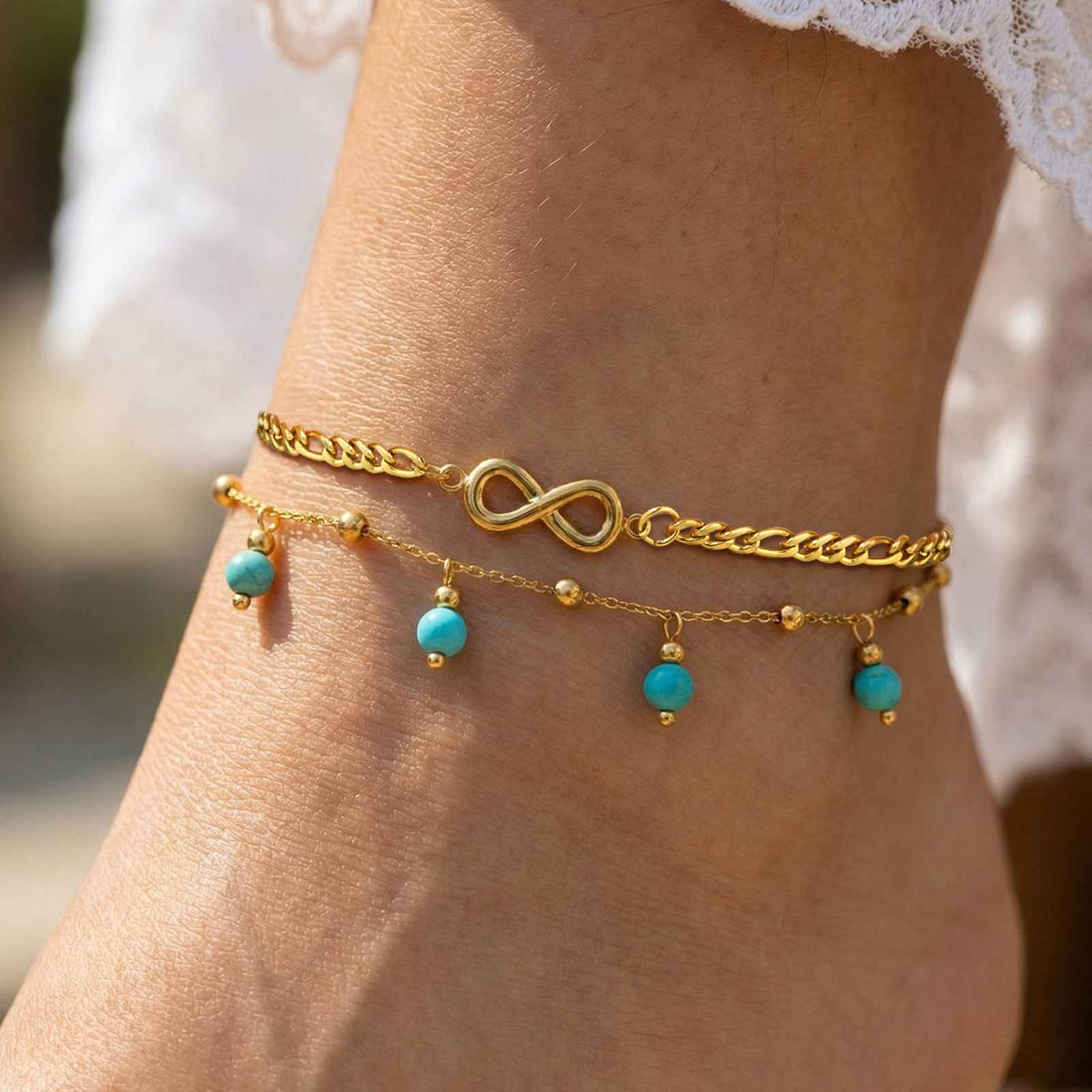 Vnox New Boho Double Layered I - Jc Jewelry & Watches Reviews recension och pris