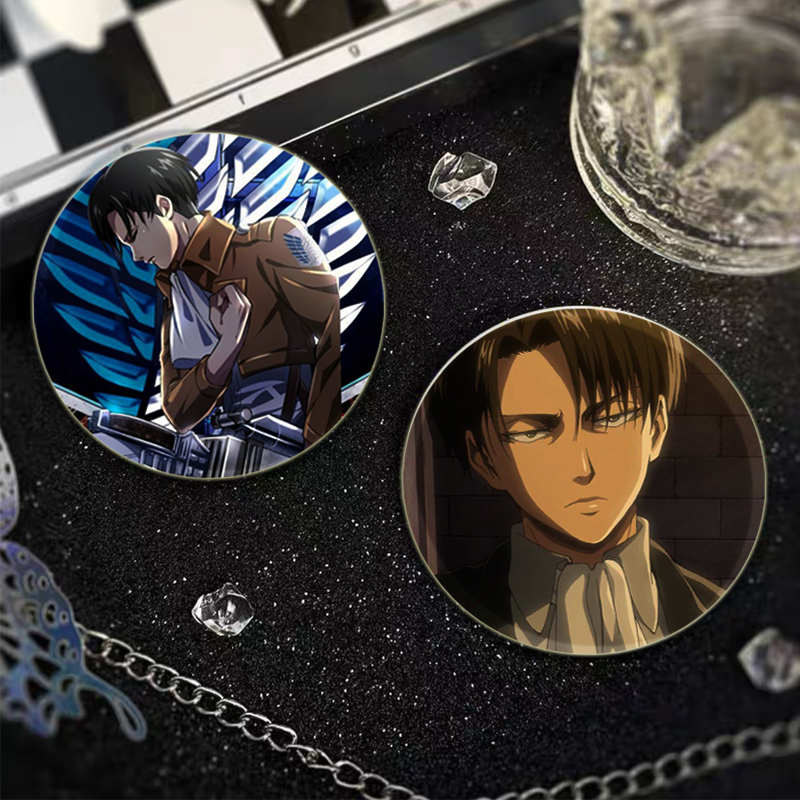 58mm Levi Ackerman Anime Chara - Levi Jewelry & Watches Inc recension och pris