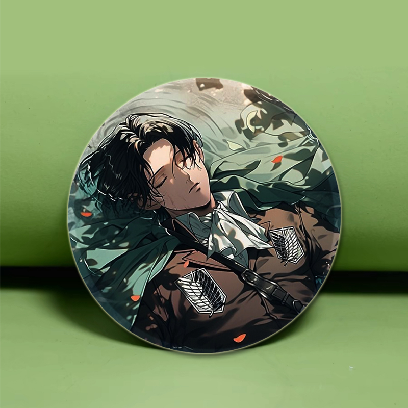 58mm Levi Ackerman Anime Chara - Levi Jewelry & Watches Inc recension och pris