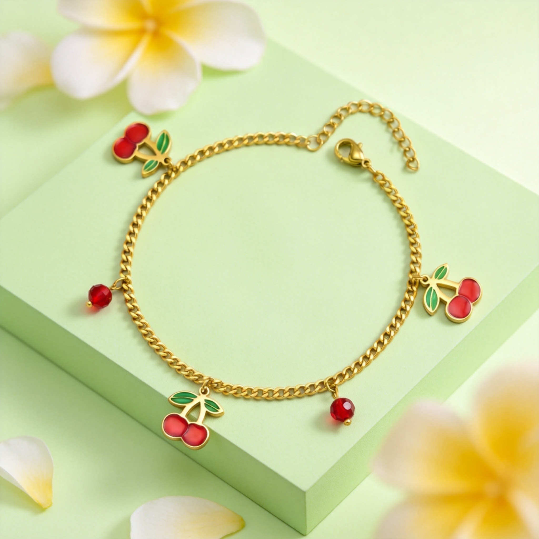 Sweet Stainless Steel Cherry A - Jc Jewelry & Watches Reviews recension och pris