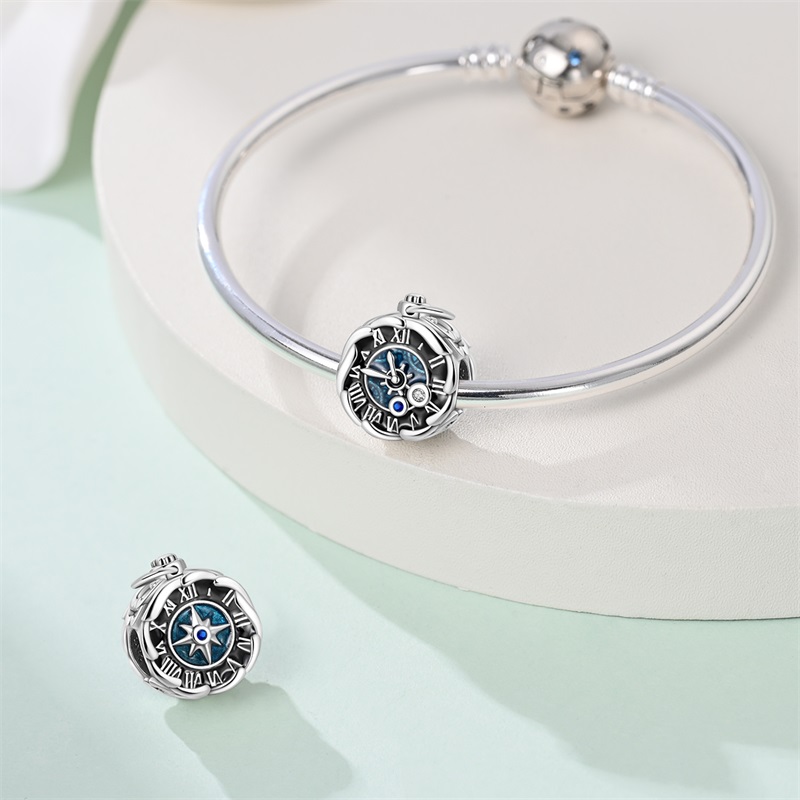 925 Sterling Silver Charms Bea - Jewelry Making Watches recension och pris