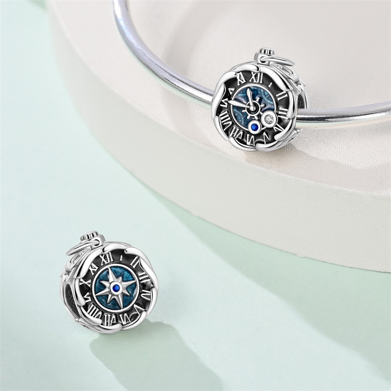 925 Sterling Silver Charms Bea - Jewelry Making Watches recension och pris