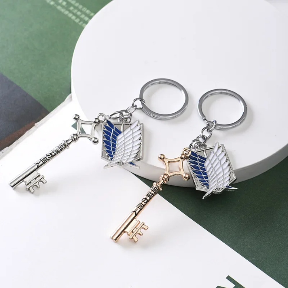 Attack on Titan Metal Keychain - Levi Jewelry & Watches Inc recension och pris