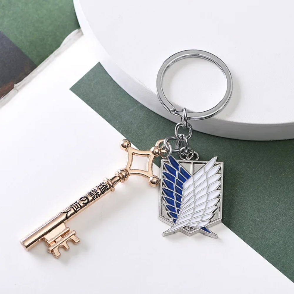 Attack on Titan Metal Keychain - Levi Jewelry & Watches Inc recension och pris