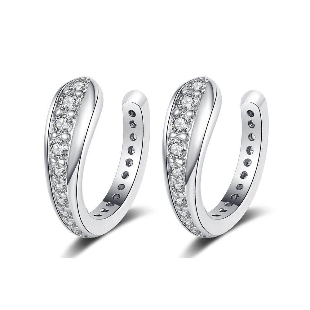 Real 925 Sterling Silver Lovel - Ear Cuff No Piercing recension och pris