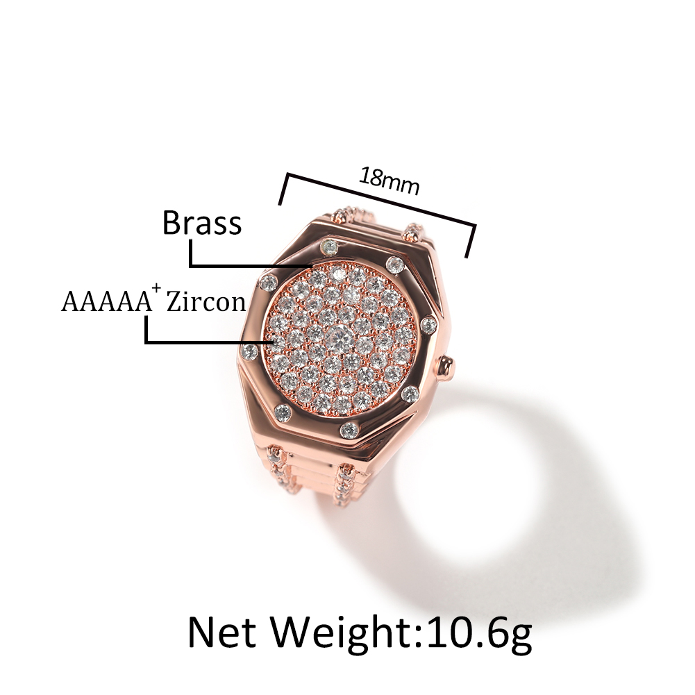 THE BLING KING Geometric Octag - King'S Jewelry Watches recension och pris