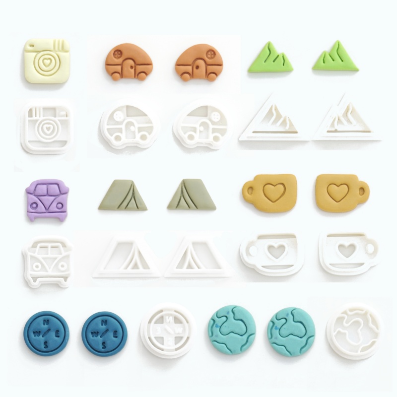 19mm Earring Polymer Clay Cutt - Al Ain Jewelry & Watches Exhibition 2025 recension och pris