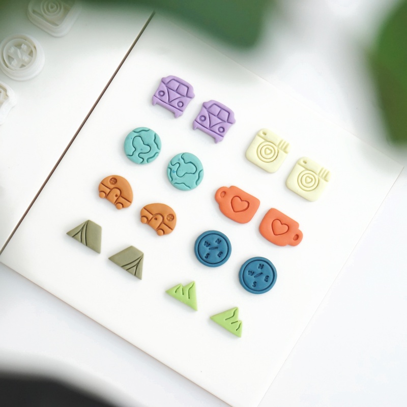 19mm Earring Polymer Clay Cutt - Al Ain Jewelry & Watches Exhibition 2025 recension och pris