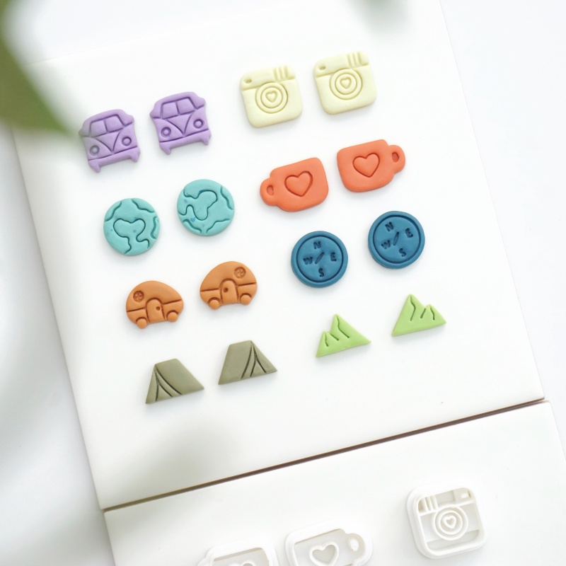 19mm Earring Polymer Clay Cutt - Al Ain Jewelry & Watches Exhibition 2025 recension och pris