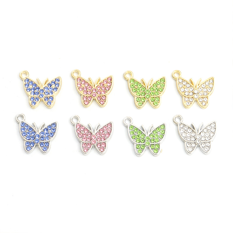 100PC/lot butterfly Pendant Ch - Butterfly Pendant Necklace recension och pris
