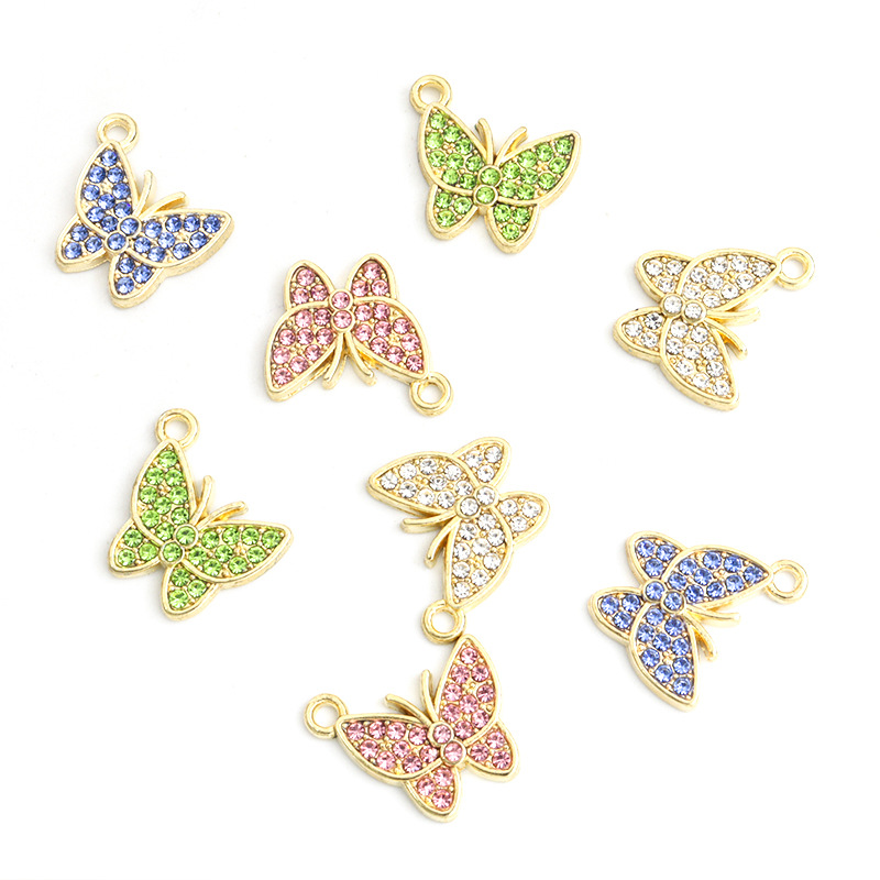 100PC/lot butterfly Pendant Ch - Butterfly Pendant Necklace recension och pris